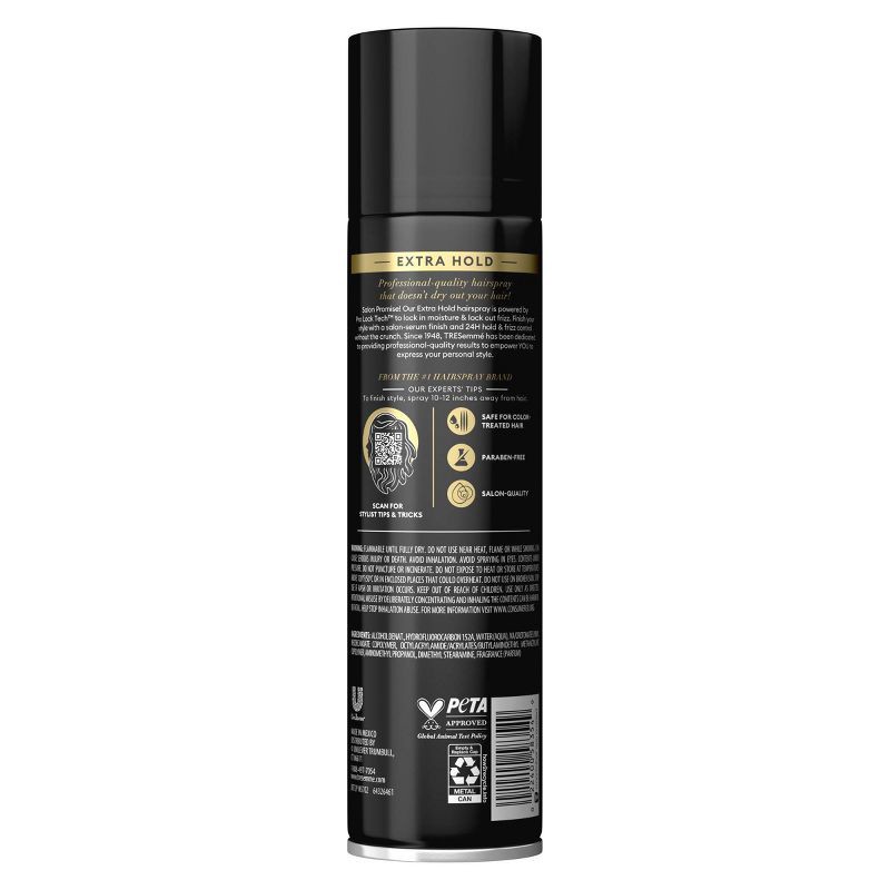 slide 3 of 7, Tresemme Extra Hold Hairspray For 24-Hour Frizz Control - 7.8oz, 7.8 oz