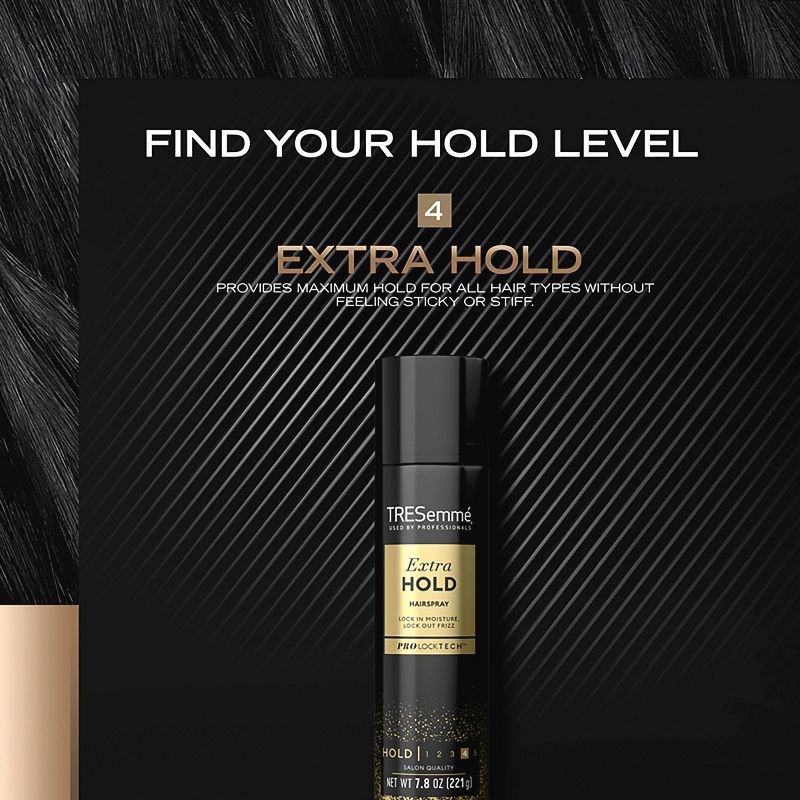 slide 6 of 7, Tresemme Extra Hold Hairspray For 24-Hour Frizz Control - 7.8oz, 7.8 oz