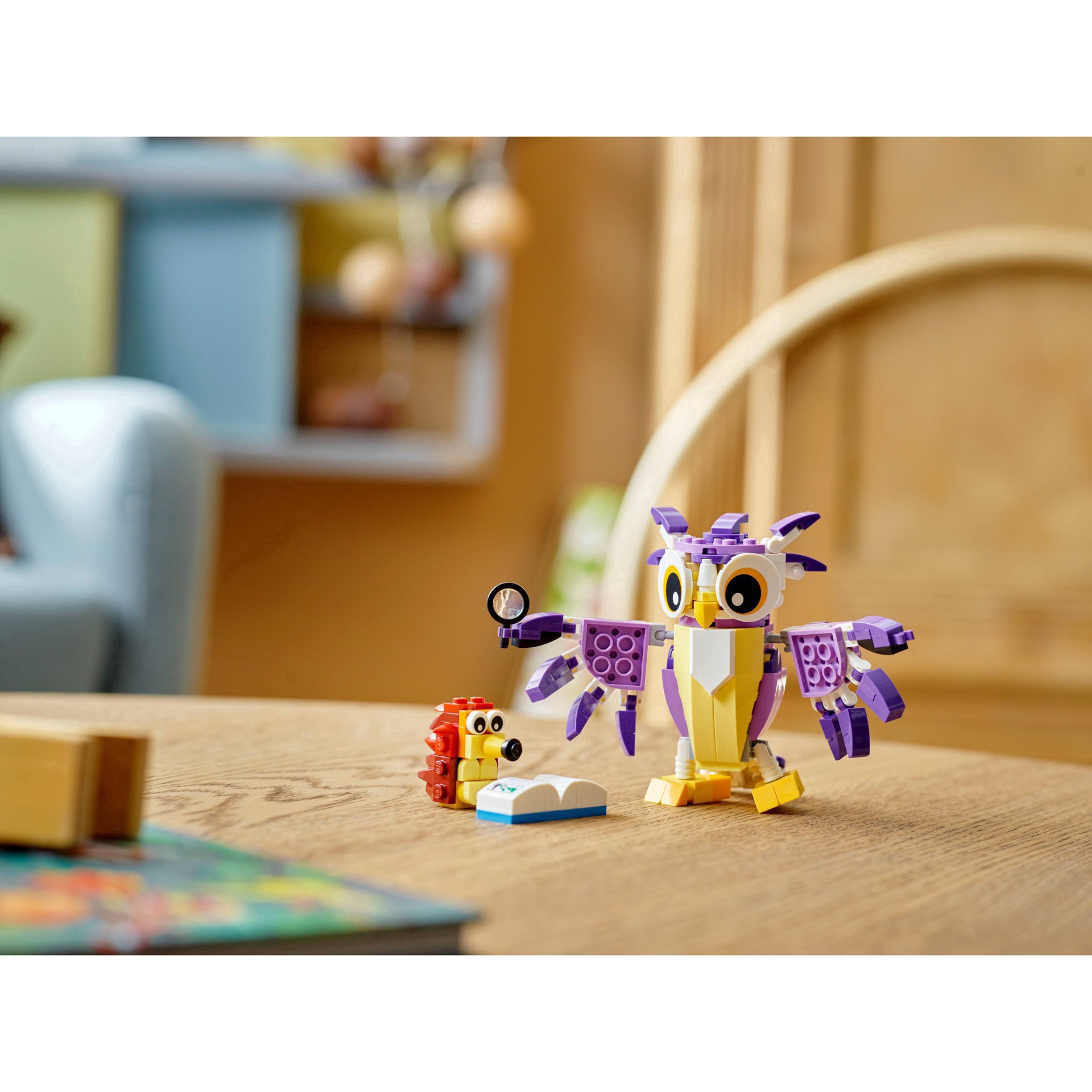 slide 17 of 21, LEGO Creator 3 in 1 Fantasy Forest Creatures Animal Toys 31125, 1 ct