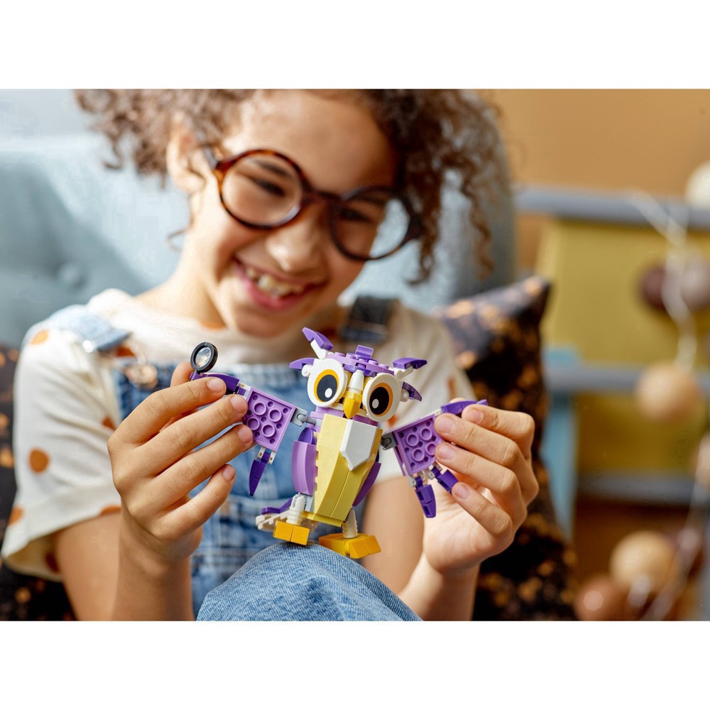 slide 3 of 21, LEGO Creator 3 in 1 Fantasy Forest Creatures Animal Toys 31125, 1 ct