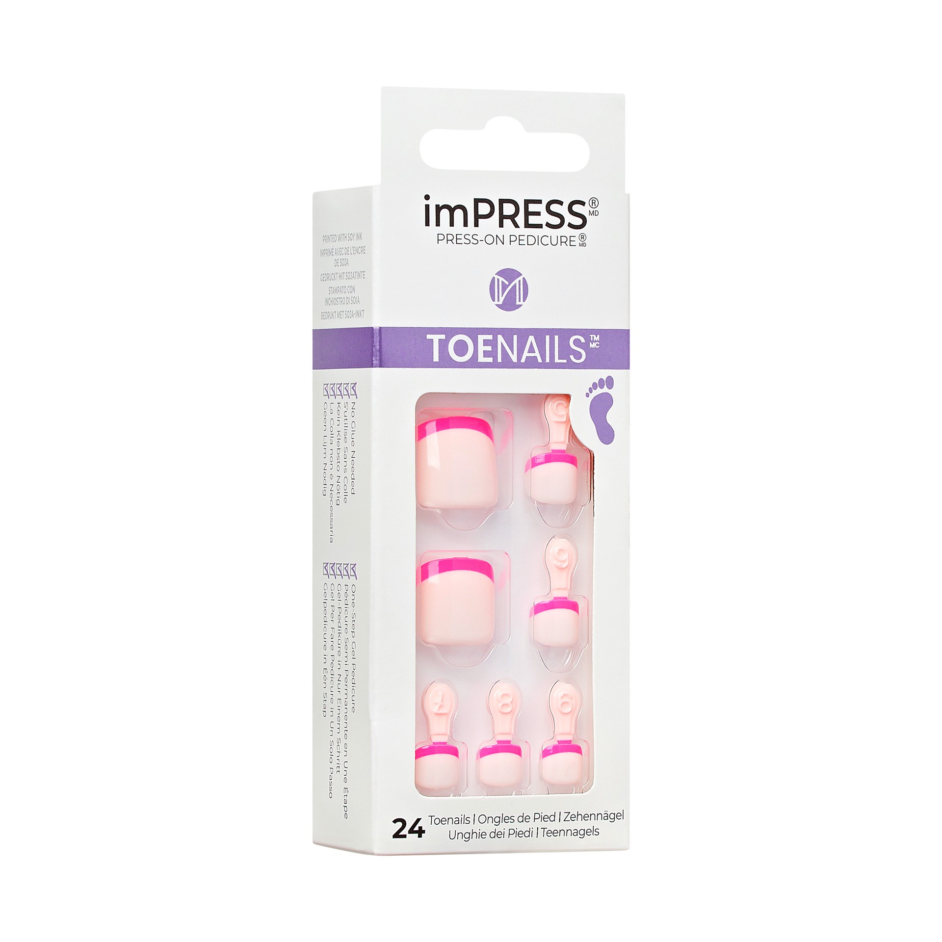 slide 5 of 5, imPRESS KS imPRESS Toenails - Enjoy Today, 1 ct