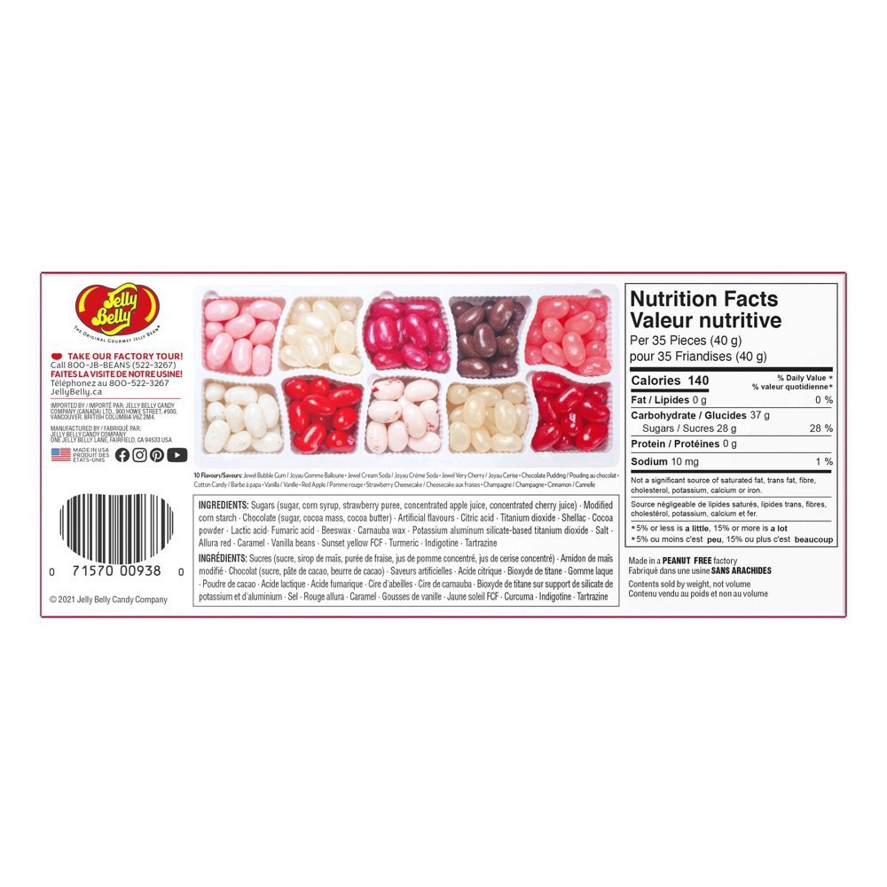 slide 4 of 5, Jelly Belly Valentines Jelly Beans, 4.25 oz