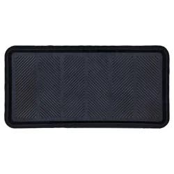 Mohawk Boot Tray Rubber Mat - Black