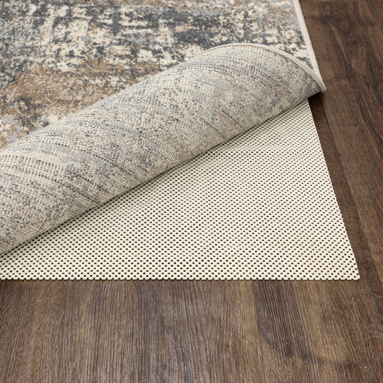 slide 2 of 3, Mohawk 4'8"x7'6" Comfort Grip Rug Pad Ivory - Mohawk Home, 1 ct