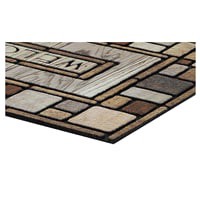 slide 7 of 9, Mohawk Drifted Nature Doormat - Brown, 18 in x 30 in