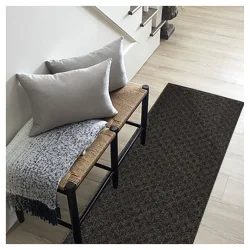 Mohawk Garfield Charcoal Runner 20x60