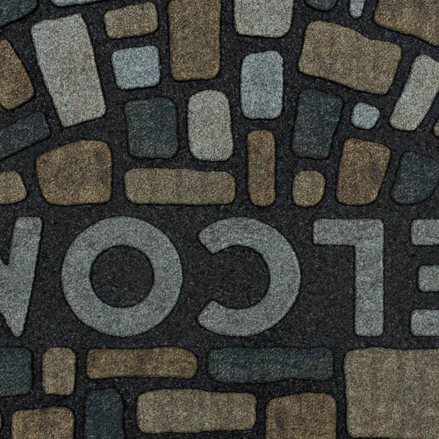 slide 3 of 3, Mohawk Drifted Nature Slice Mat, 23in x 35in, Neutral, 1 ct