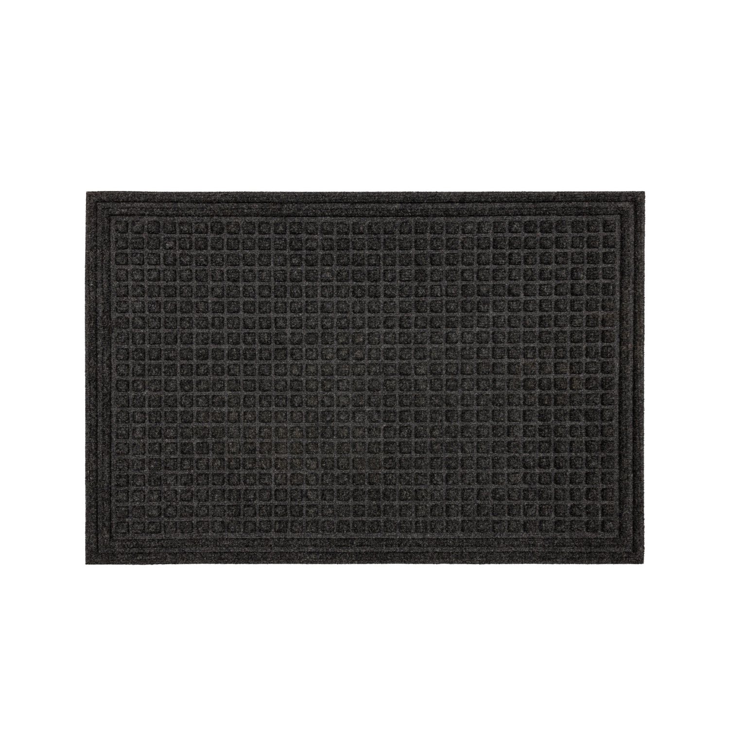 slide 3 of 4, MOHAWK WAFFLE GRID IMPRESSIONS CHARCOAL MAT 24x36, 1 ct