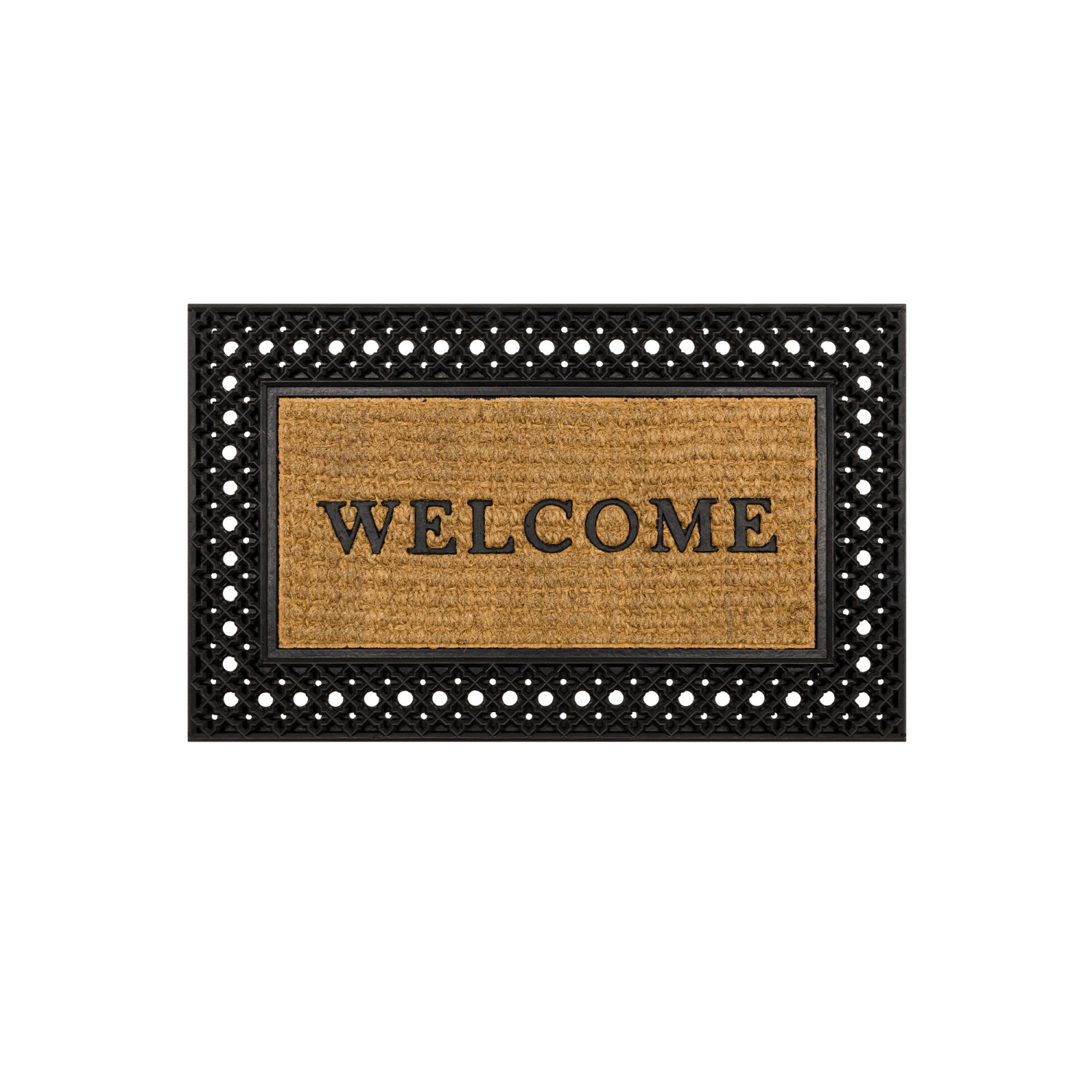 slide 3 of 4, Mohawk Mega Rib Welcome Coir Mat 18 x 30, 18 in x 30 in