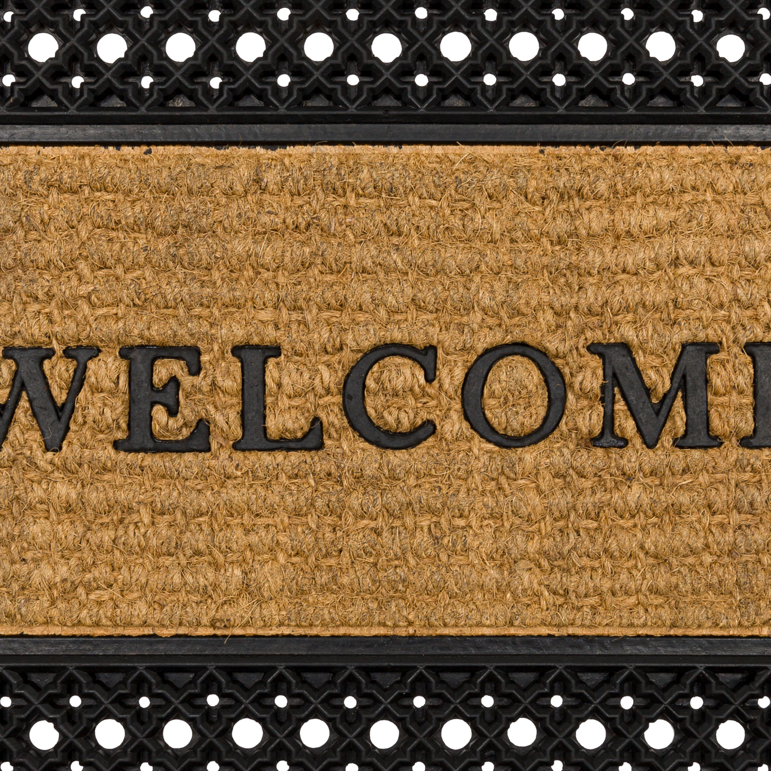 slide 4 of 4, Mohawk Mega Rib Welcome Coir Mat 18 x 30, 18 in x 30 in