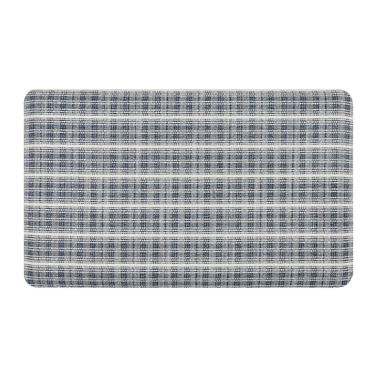 slide 3 of 4, Mohawk Ombre Jacquard Comfort Kitchen Mat Navy 18x30, 1 ct