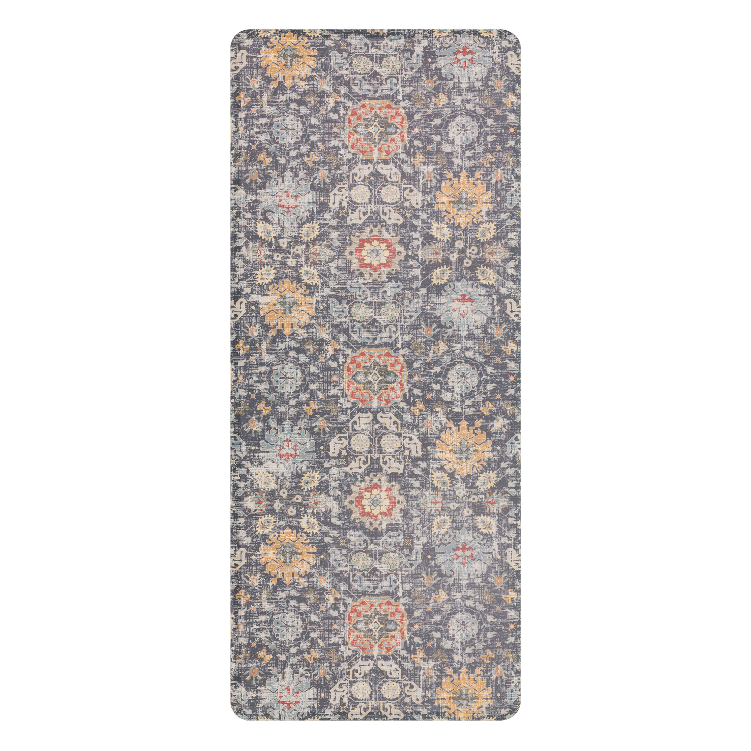 slide 3 of 4, Mohawk Marisol Comfort Kitchen Mat Midnight 20x48, 1 ct