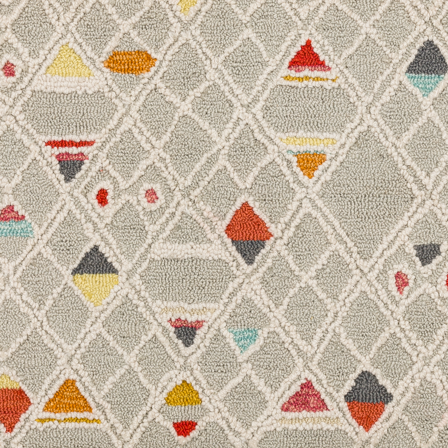 slide 4 of 4, Mohawk Tribal Lines MMF Silver Kitchen Mat 20x42, 1 ct