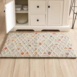 Mohawk Tribal Lines MMF Silver Kitchen Mat 20x42
