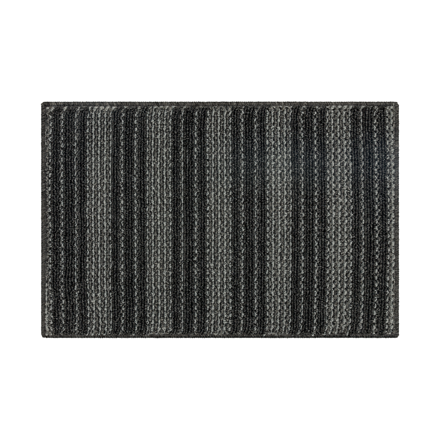 slide 3 of 4, Mohawk Tunica Stripe Charcoal Scatter 20x30, 1 ct