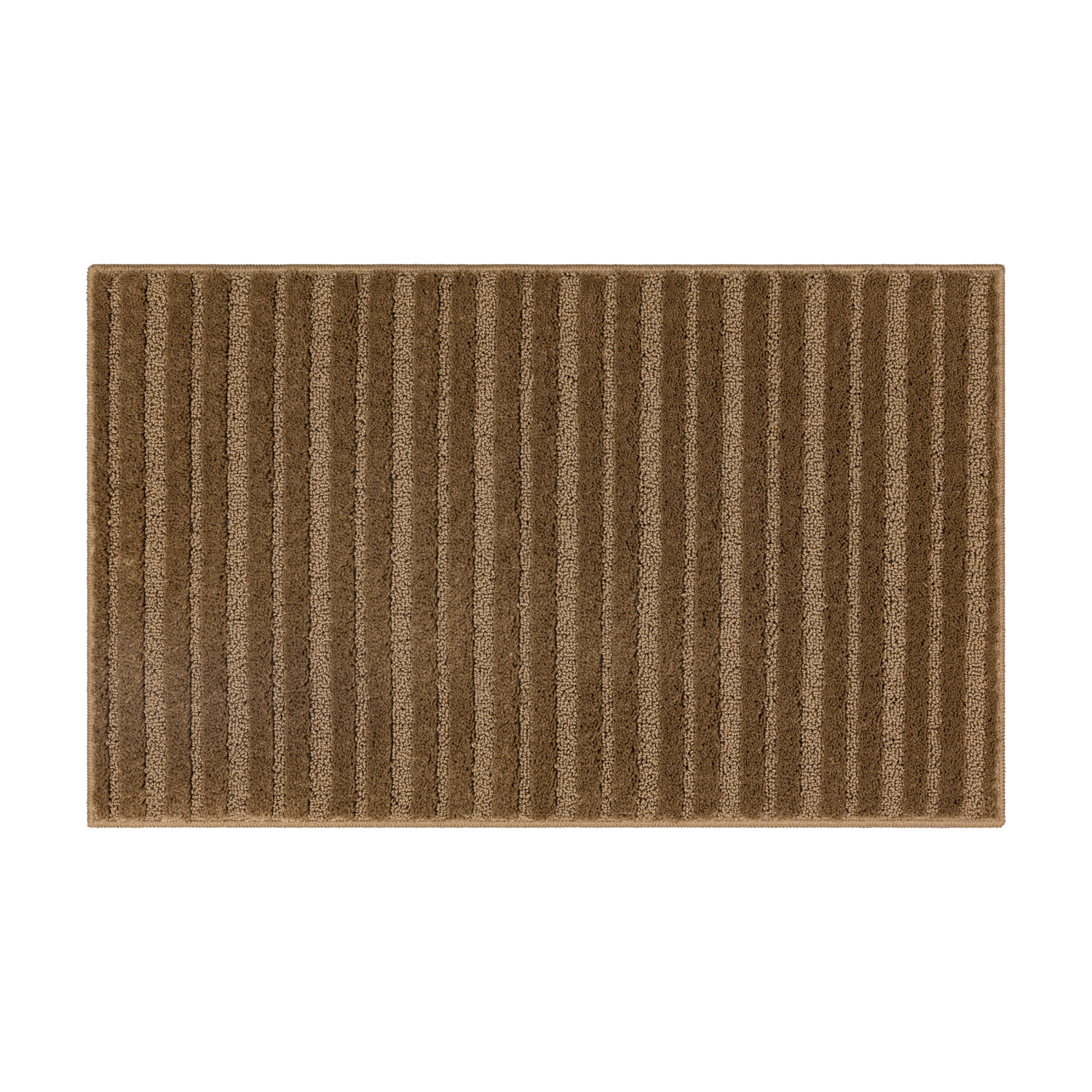 slide 1 of 3, Mohawk Enduring Stripe Scatter, 20in x 32in, Taupe, 1 ct