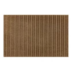Mohawk Enduring Stripe Scatter, 30in x 45in, Taupe