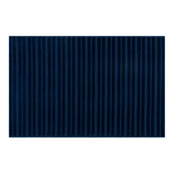 Mohawk Enduring Stripe Scatter, 30in x 45in, Navy