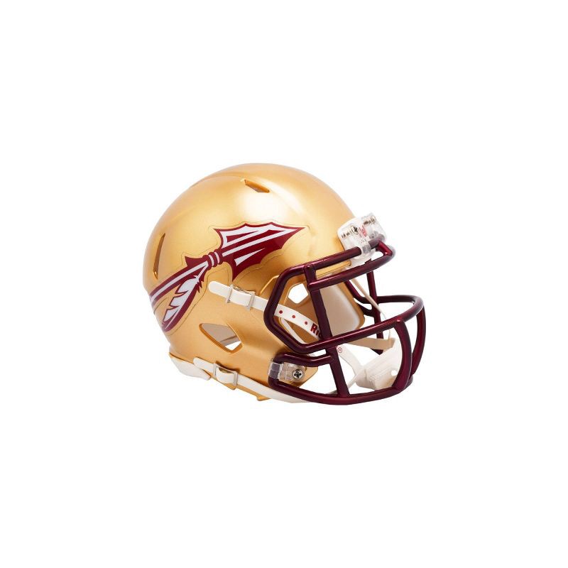 slide 1 of 3, NCAA Florida State Seminoles Speed Mini Helmet: Sports Memorabilia, Plastic Replica, 1 ct