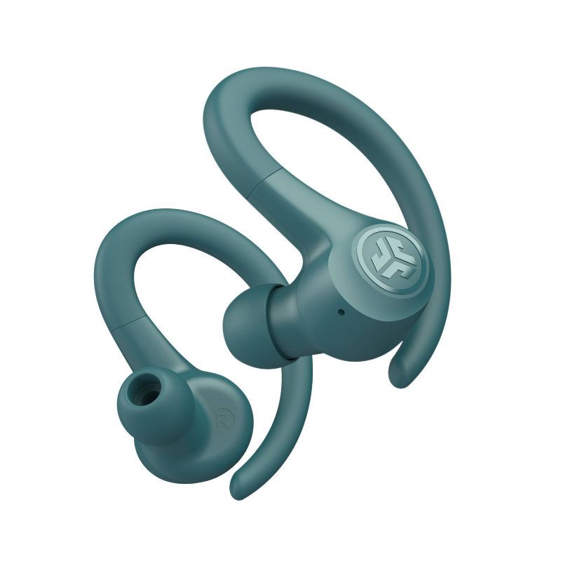 slide 5 of 9, JLab Go Air Sport True Wireless Bluetooth Earbuds - Teal: Sweat & Water Resistant, Built-In Mic, 1 ct