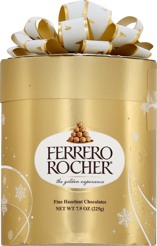 slide 1 of 1, Ferrero Rocher Cylinder, 7.9 oz