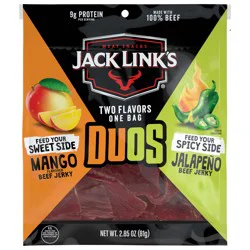 Jack Link's Duos Mango/Jalapeno Beef Sticks 2.85 oz
