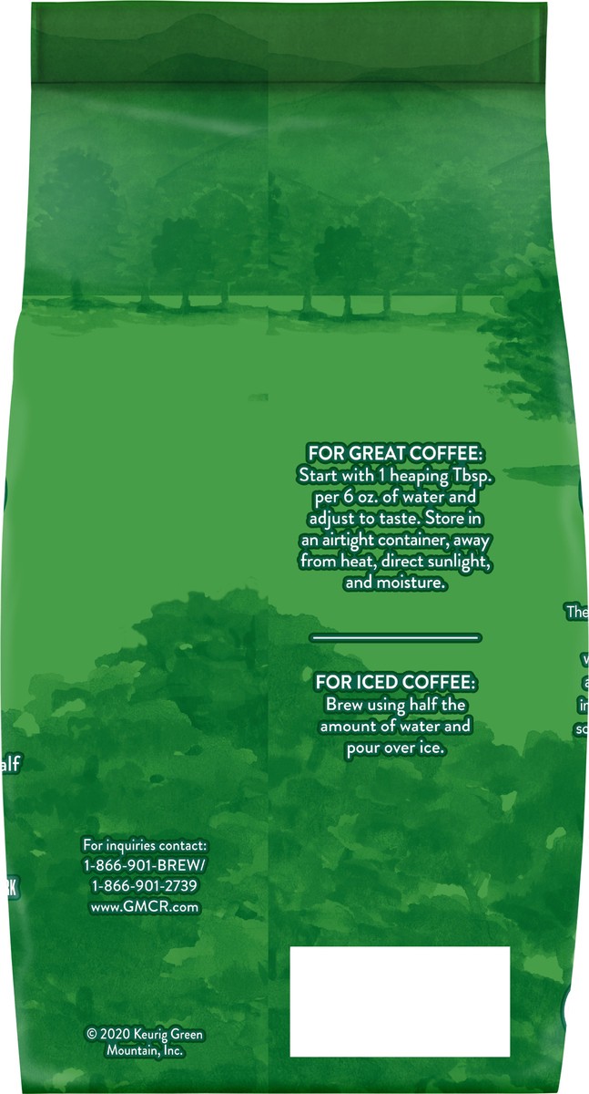 slide 3 of 7, Green Mountain Coffee Roasters Half-Caff Medium Roast Ground 100% Arabica Coffee 12 oz, 12 oz