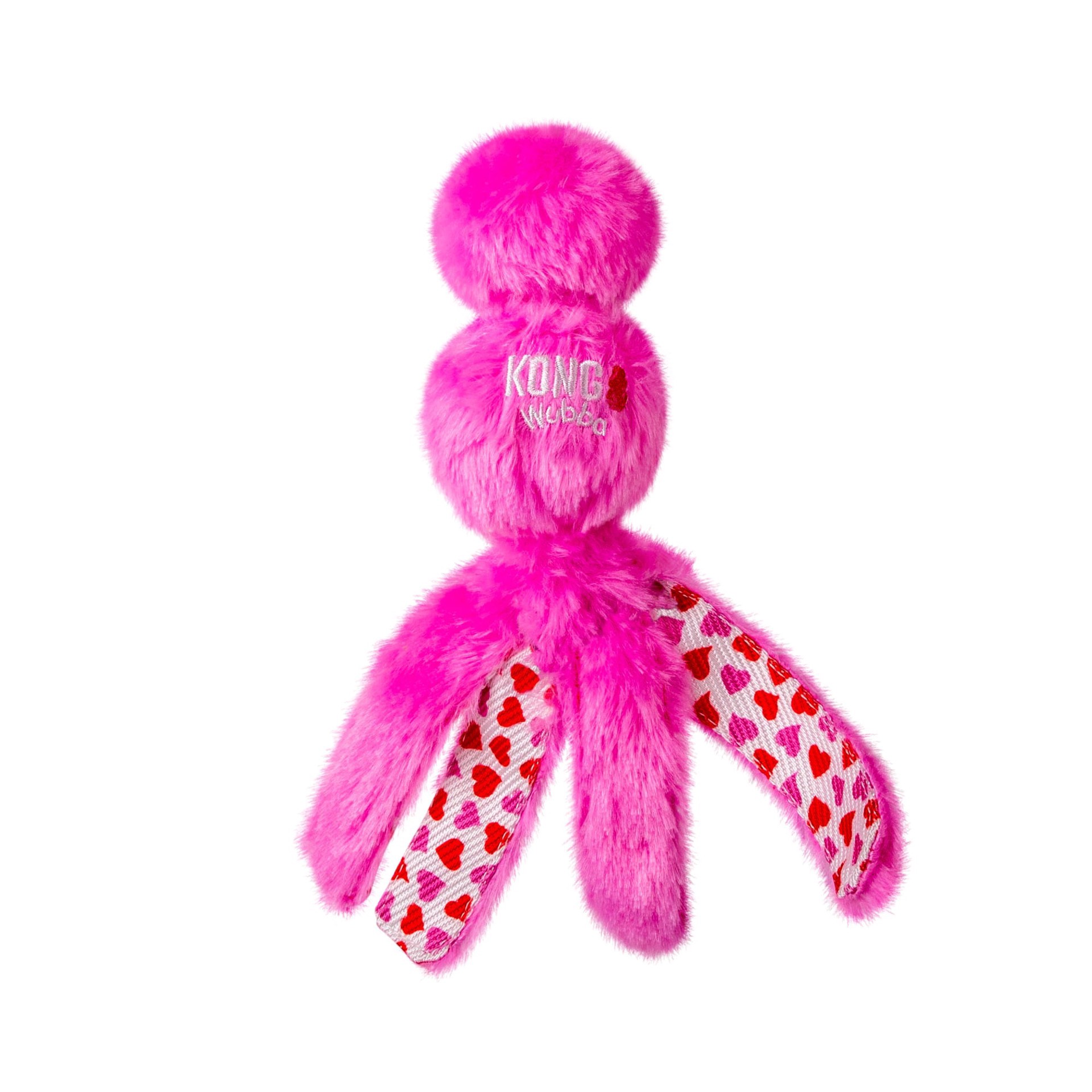 slide 1 of 1, KONG Valentines Wubba Dog Toy, Small, 1 ct