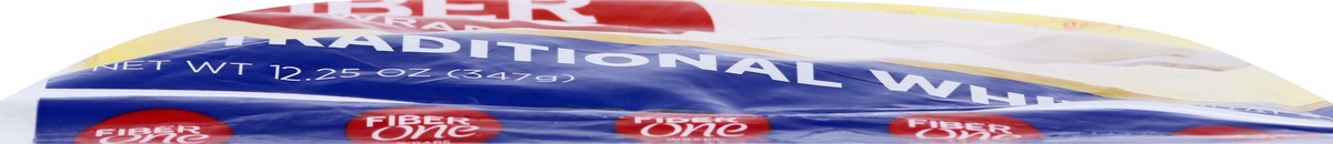 slide 7 of 8, Fiber One Wraps, Traditional White, 8 ct