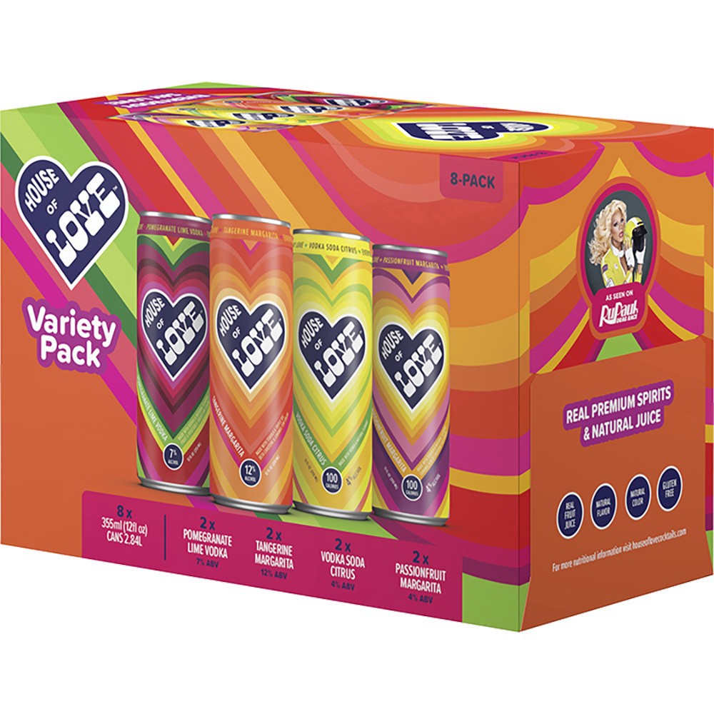 slide 1 of 1, House Of Love Variety Pack, 12 oz