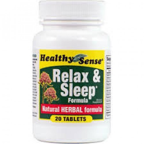 slide 1 of 1, Healthy Sense Relax & Sleep Formula Tablets, 24 ct