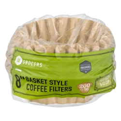 SE Grocers Basket Style Coffee Filters Unbleached - 200 ct