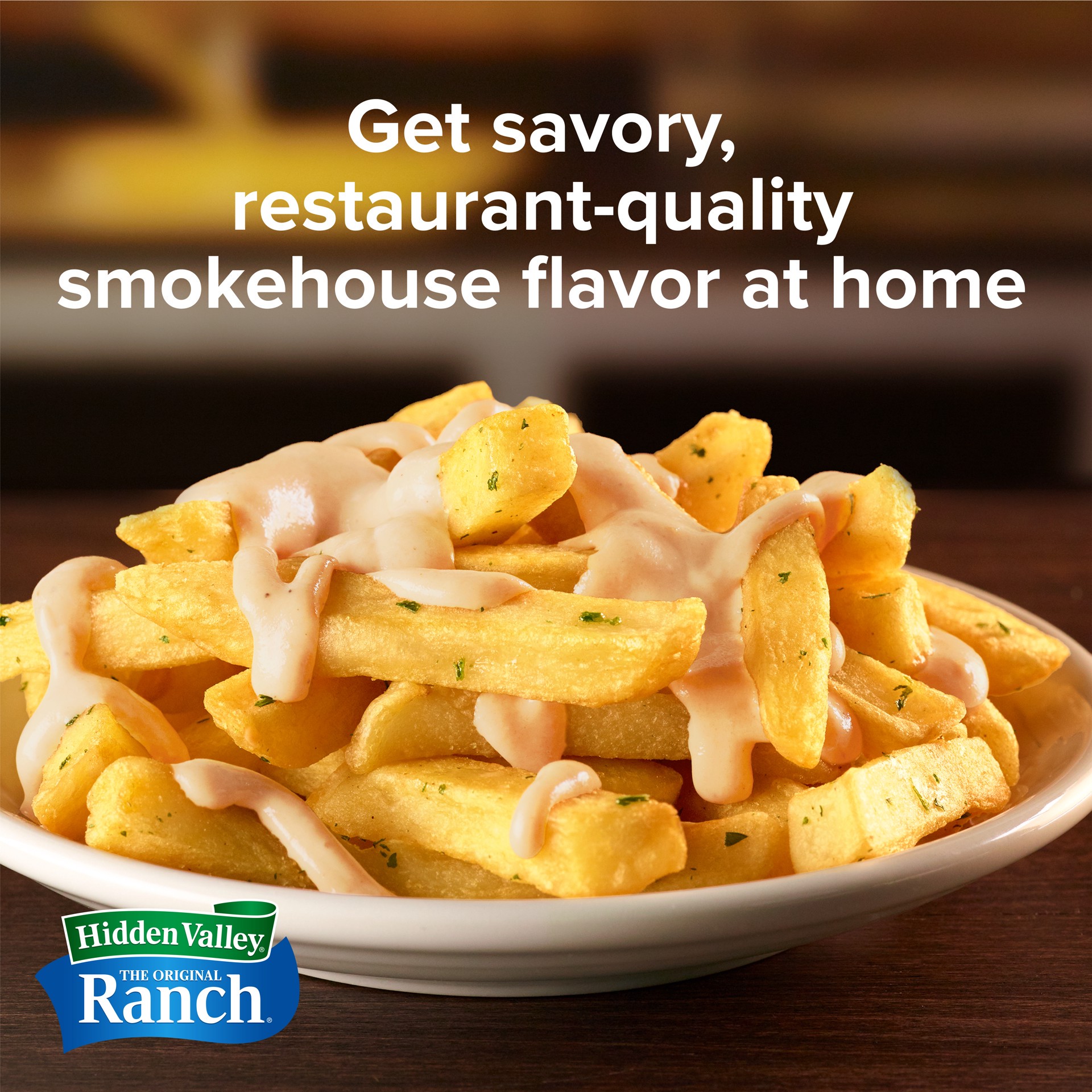 slide 4 of 5, Hidden Valley Smokehouse Ranch, 12 fl oz