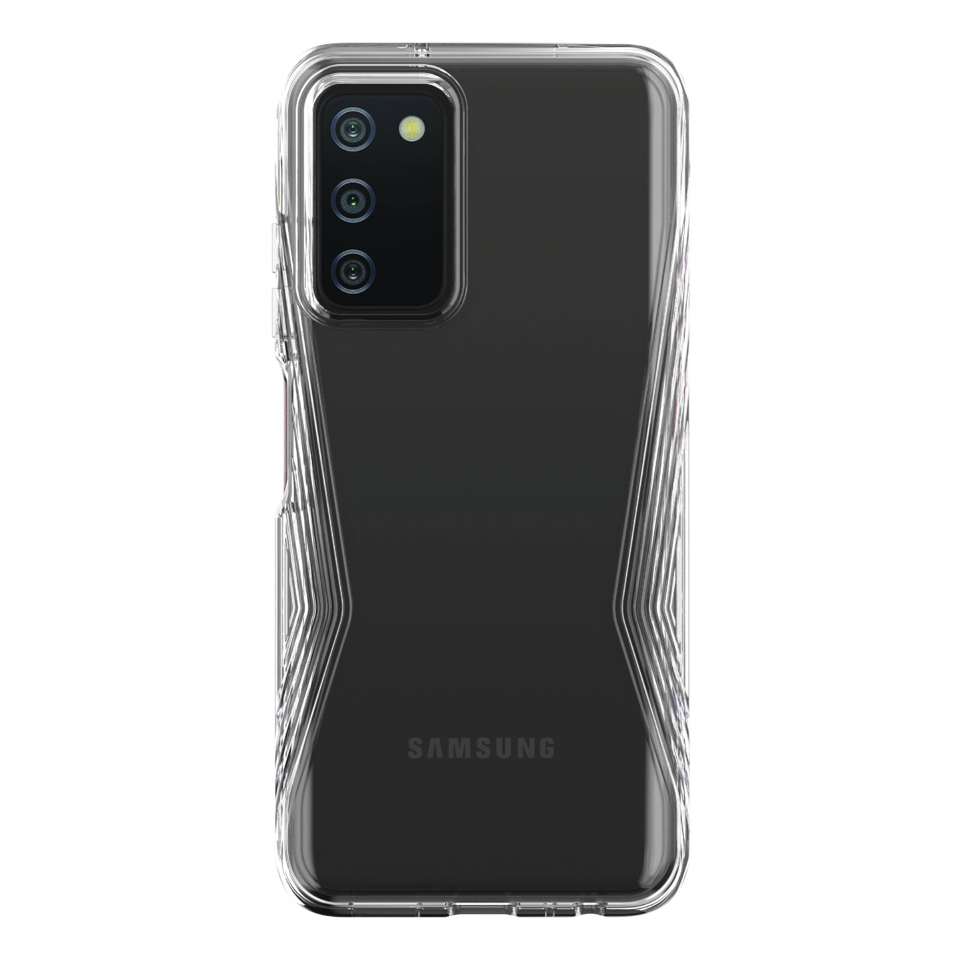 slide 1 of 5, Fellowes Body Glove Samsung Galaxy A03s Transition Grip Case - Clear, 1 ct