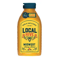 Local Hive Midwest Raw & Unfiltered Honey - 24oz