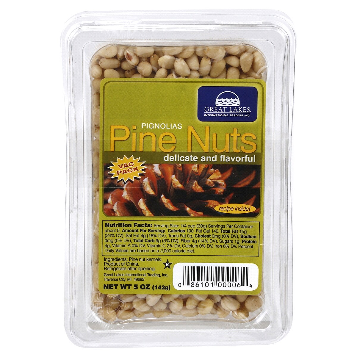 slide 1 of 1, Great Lakes Pine Nuts, 5 oz, 5 oz