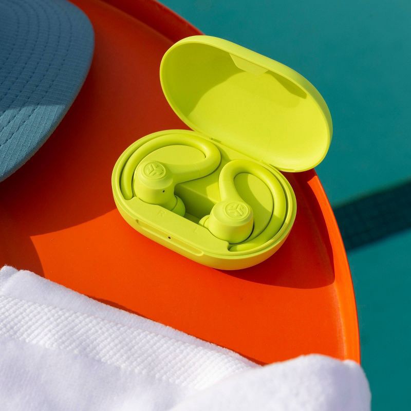 slide 9 of 9, JLab Go Air Sport True Wireless Bluetooth Earbuds - Yellow, 1 ct