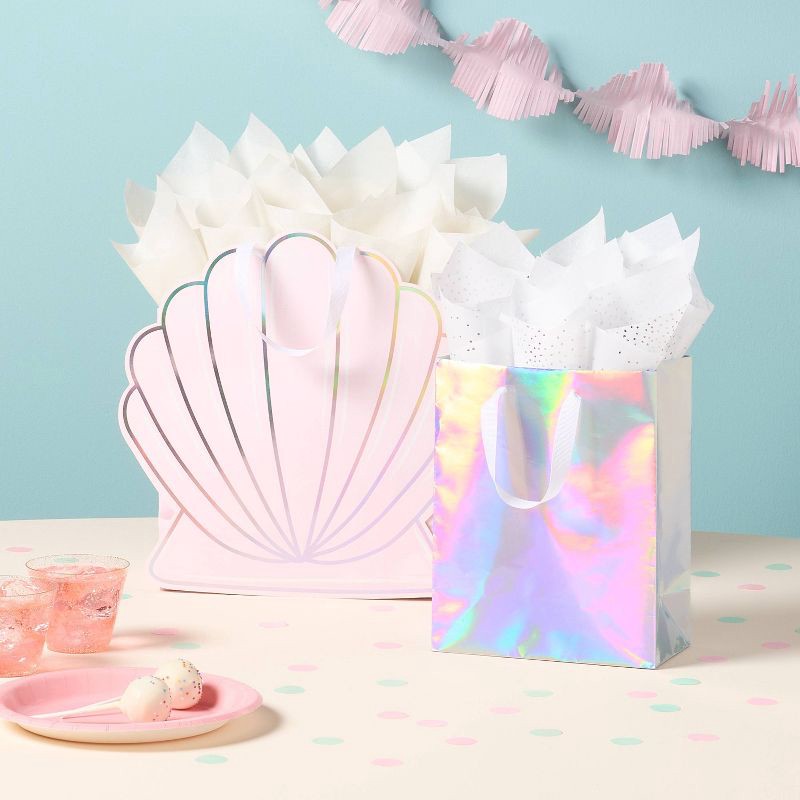 slide 2 of 3, 8ct Tissue Paper Cream - Spritz™, 8 ct