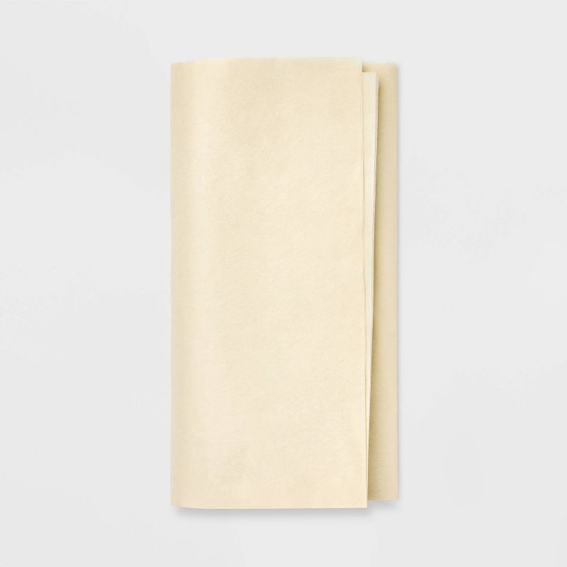 slide 1 of 3, 8ct Pegged Gift Packaging Tissues Solid Cream - Spritz™, 8 ct