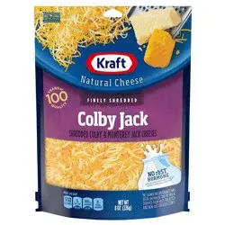 Kraft Colby Jack Finely Shredded Cheese, 8 oz Bag