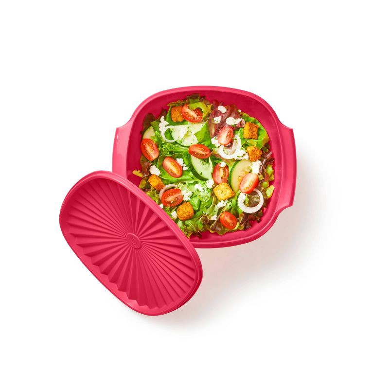 slide 7 of 12, Tupperware Heritage - 8C Bowl - Rubine Red, 1 ct