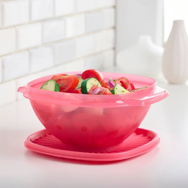slide 10 of 13, Tupperware Heritage - 5.25C Bowl - Flamingo, 1 ct