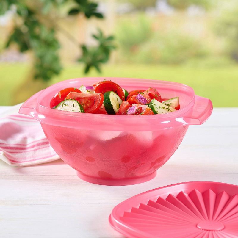 slide 12 of 13, Tupperware Heritage - 5.25C Bowl - Flamingo, 1 ct