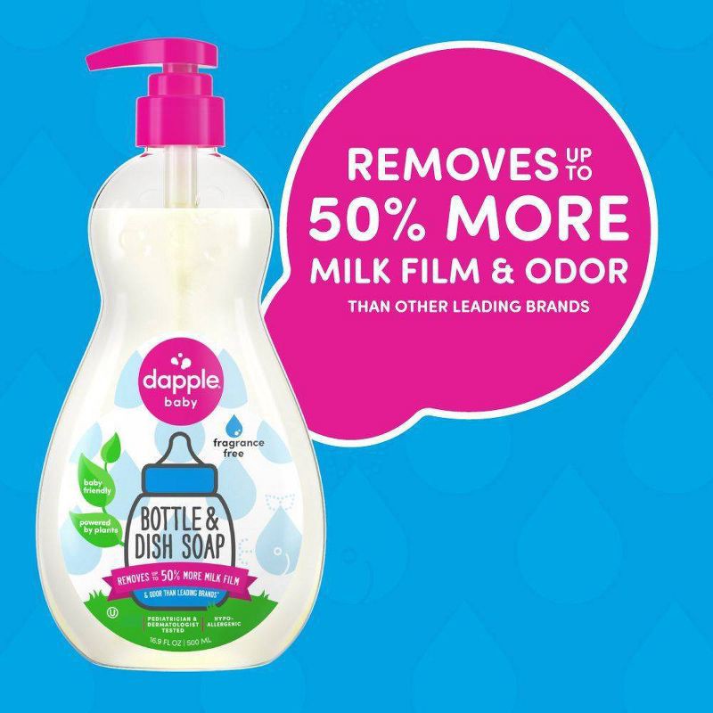 slide 8 of 8, Dapple Bottle and Dish Soap - 16.9 fl oz, 16.9 fl oz