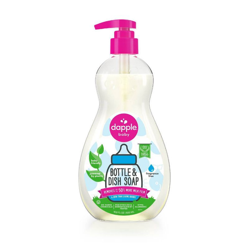 slide 1 of 8, Dapple Bottle and Dish Soap - 16.9 fl oz, 16.9 fl oz