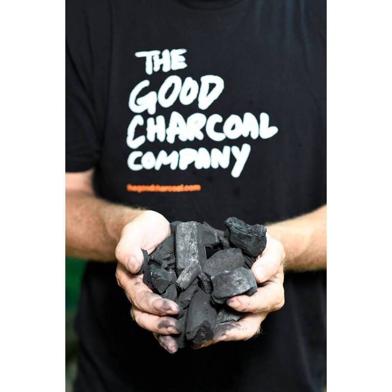 slide 3 of 7, The Good Charcoal Company 8lb Premium Hardwood Lump Charcoal, 8 lb