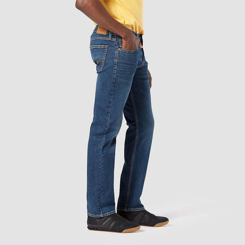 slide 2 of 3, DENIZEN from Levi's DENIZEN® from Levi's® Men's 232™ Slim Straight Fit Jeans - Blue Denim 30x32: Heavyweight Cotton Blend, Low Rise, Stretch Denim, 1 ct
