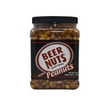 slide 1 of 1, BEER NUTS Peanut, 41 oz