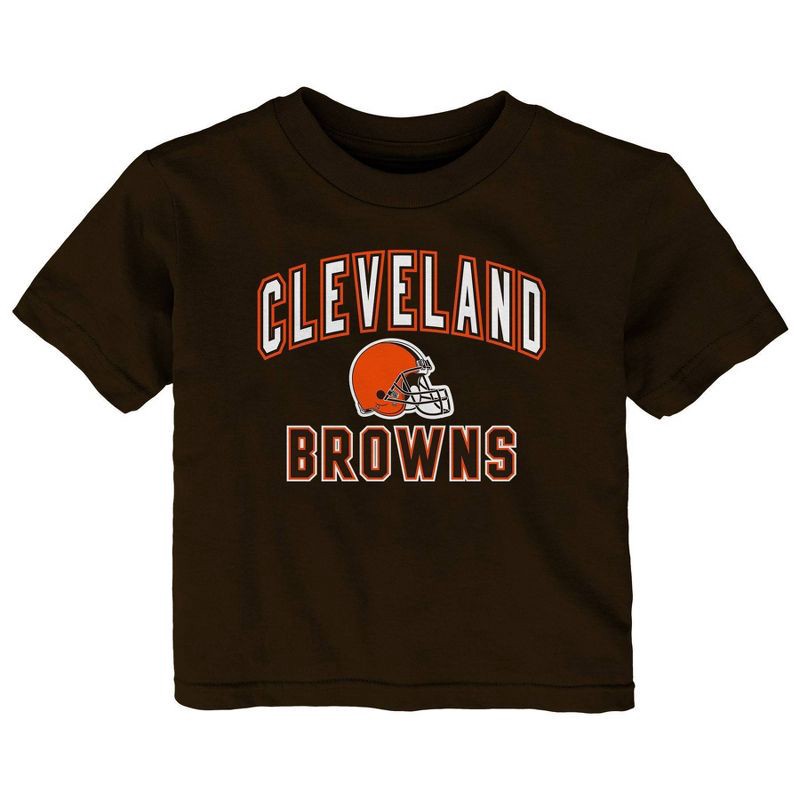 NFL Cleveland Browns Baby Boys' 3pk Coordinate Set - 12M