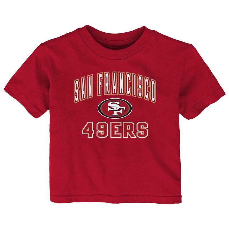 NFL San Francisco 49ers Toddler Boys' 3pk Coordinate Set - 3T